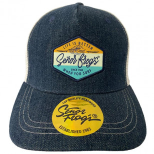 GORRA HOMBRE TRUCKER CURVA - SF EXAGONO SURF CAP