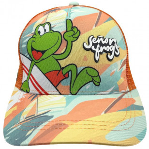 GORRA INFANTIL TRUCKER CURVA - SF ORANGE SURF