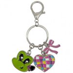 LLAVERO DE METAL - MK DISCO HEART