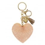 LLAVERO DE METAL - SF PEARL BEIGE