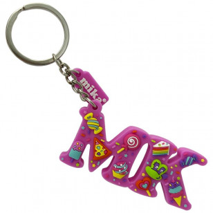 LLAVERO DE PLASTICO - MK CANDY LETTERS