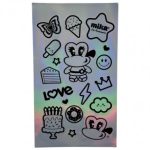 PLANTILLA CALCAS HOLOGRAFICAS MK - MK 20 ANIV COLORES