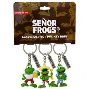 SET DE 3 LLAVEROS - SF RANAS DRINKS