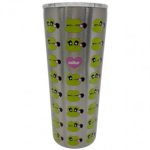 VASO CON TAPA 600 ML - MK FUNNY FACES
